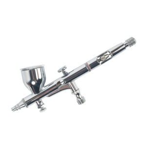 Аэрограф пневматический AB 400, сопло 0.2 мм, 9 л/мин, бачок 9 мл