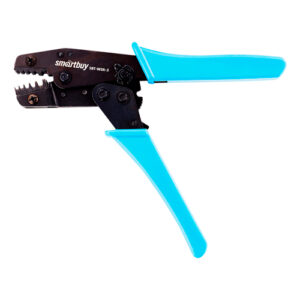 Клещи обжимные, 0, 5-6 мм2, трещотка, для трубчатых изолированных и неизолированных наконечников, Smartbuy tools SBT-WSR-3/40
