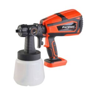 Краскопульт аккумуляторный PATRIOT SG 300UES, 21 В, 350 л/мин, 1000 мл, 40DIN/сек