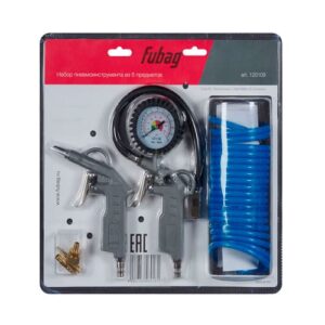 Набор пневмоинструмента 6 предметов блистер FUBAG