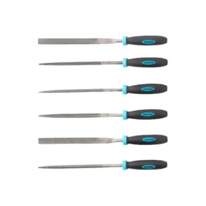 Надфили в наборе 6 шт, пластиковая ручка, в кейсе, Smartbuy PRO TOOLS, SBT-PRO-TFS-6P2