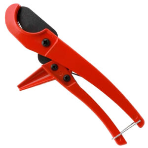 Ножницы для пластиковых труб VIEIR VER816, красные