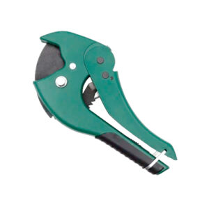 Ножницы для пластиковых труб VIEIR VER819, черно-зеленые
