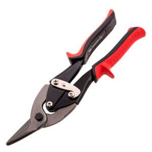 Ножницы по металлу 250мм левые, рез.4см,пружин,2-х компонен.обрез.ручка (1/48)