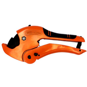 Ножницы со съёмным лезвием для пластиковых труб, VIEIR VER814, оранжевые