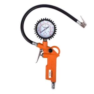 Пистолет для подкачки шин с манометром Кратон TIG-01