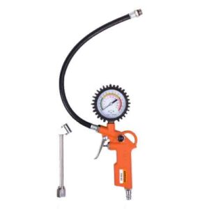 Пистолет для подкачки шин с манометром Кратон TIG-02