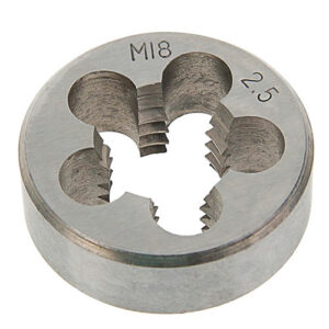 Плашка М18х2,5 Р6М5 (быстрорежущая сталь) (Волжск.инстр.) (1)