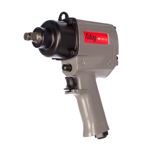 Пневмогайковерт ударный IW 720 1/2",226л/м, 720Нм, 6.3 бар, 1/2"+ набор головок, кейс FUBAG