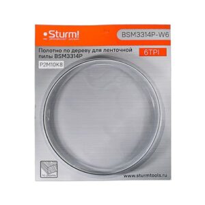 Полотно по дереву для BSM3314P, 1141х13х0,65 мм, 6 TPI Sturm BSM3314P-W6