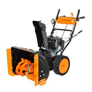 Снегоуборочник бензиновый CARVER STG 7056 WEL, 7.0HP зимний, 56x54, 4F/2R
