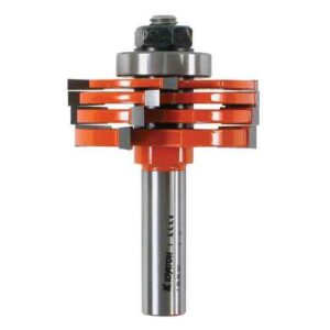 Фреза кромочная фальцевая наборная с подшипником Кратон PROFESSIONAL 50,8х3,0/4,0 - 5,0/6,0 мм