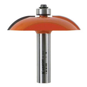 Фреза фигирейная горизонтальная с подшипником Кратон PROFESSIONAL 63,5х13,0 мм, R25,4 мм, хв.12 мм